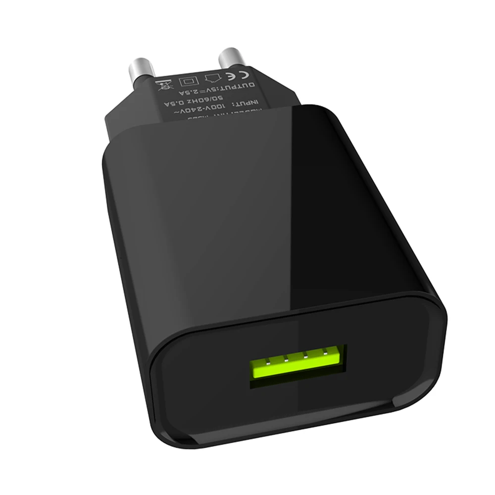 DC 5V 2.5A блок питания ЕС зарядное устройство адаптер Micro USB зарядный кабель с