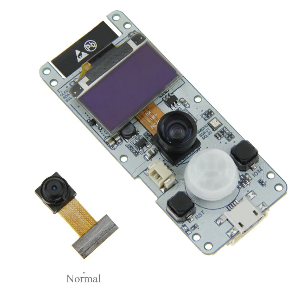 T Camera ESP32 wroover с PSRAM модуль камеры OV2640 камера 0 96 дюйма OLED|Интегральные схемы| |