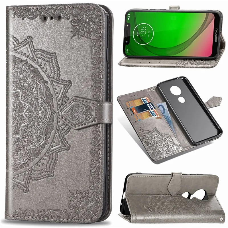 HKKAIS flip case For MOTO G7 Play USA version Bracket Drop-proof Storage Wallet cover | Мобильные телефоны и аксессуары