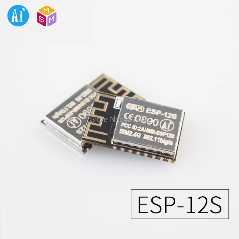 Модуль AIoT Ai-Thinker ESP8266 serial to WiFi Беспроводная Прозрачная передача ESP-01S/07S/12S разъем