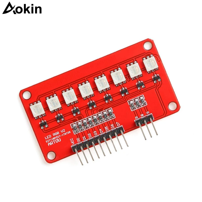 

5050 RGB Full Color LED Water Flow Light Module SCM Lamp Board for Arduino