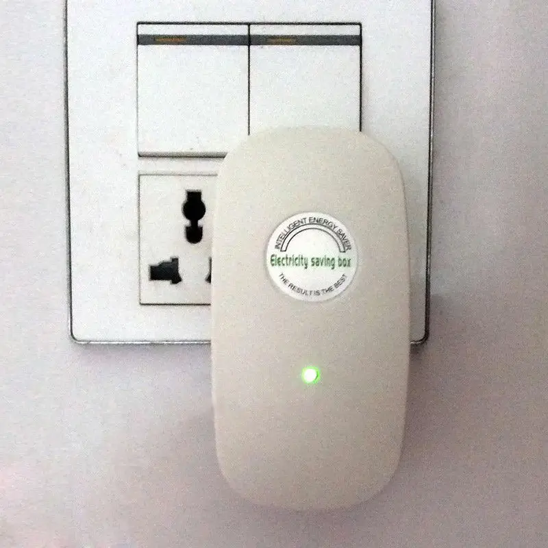 Мощность Saver США Plug Великобритания ЕС Разъем коробка сохранение 30% правил 110 В