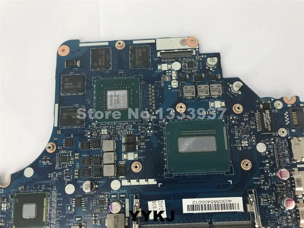 Для Lenovo Y50-70 материнская плата для ноутбука с i5 CPU GTX960M 2GB ZIVY2 LA-B111P 100%