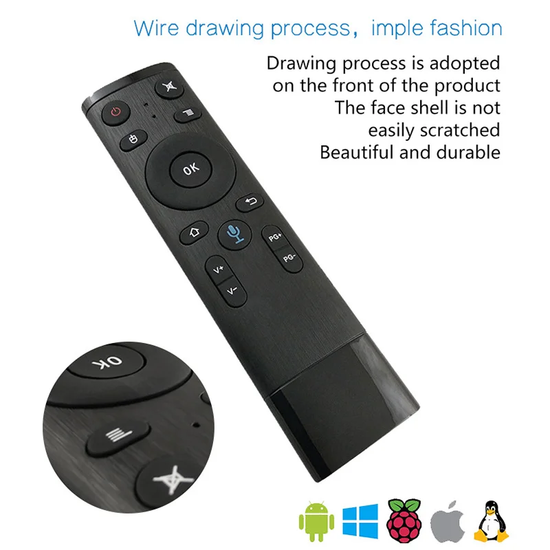 USB-приемник Air Mouse пульт дистанционного управления голосовым управлением