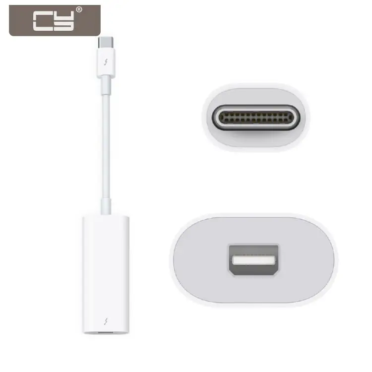 

CY 40Gbps USB-C Thunderbolt 3 Port to Thunderbolt 2 Adapter for 2016 Macbook Pro Display MC914 & Hard Disk