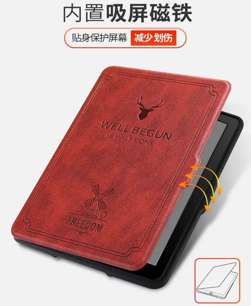 Gligle новое поступление чехол для Kindle Paperwhite 1 2 3 E Reader TPU шт./лот + экранная пленка