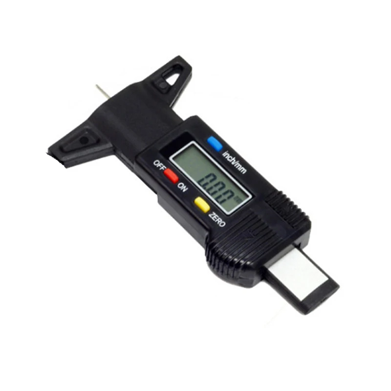 DANIU Auto Car Digital Tire Tread Depth Gauge LCD Tyre tread gauge 0-25mm Measurer Tool Caliper High Quality | Инструменты