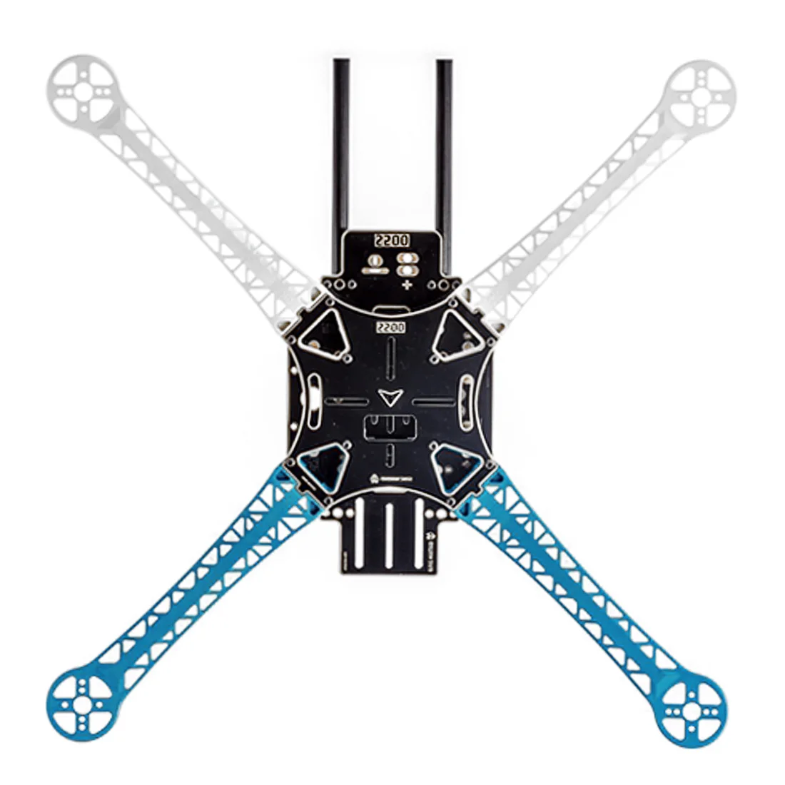 DIY Дрон QQ контроллер версия Radiolink T8FB 2 4G TX & RX S500 PCB многороторная рама полный