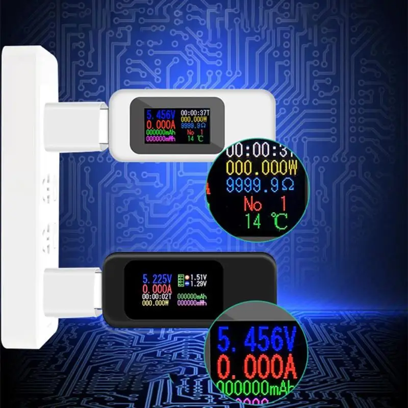 10 в 1 цифровой дисплей 4 30 DC USB тестер Ток Напряжение зарядное устройство индикатор
