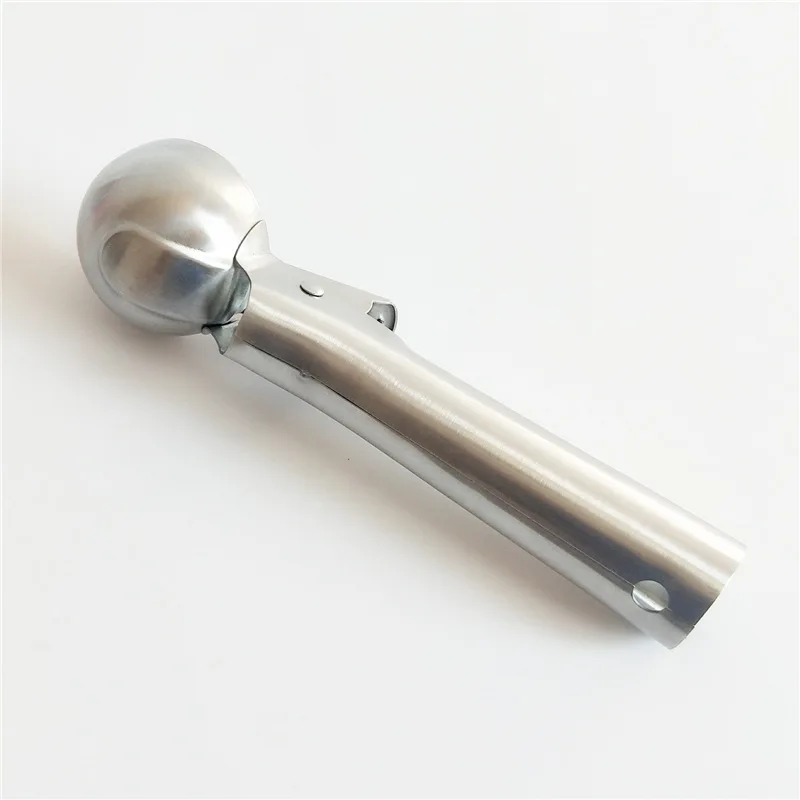 Stainless Steel Ice Cream Scoops Stacks Digger Fruit Non-stick Spoon Kitchen Tools For Home Cake | Дом и сад