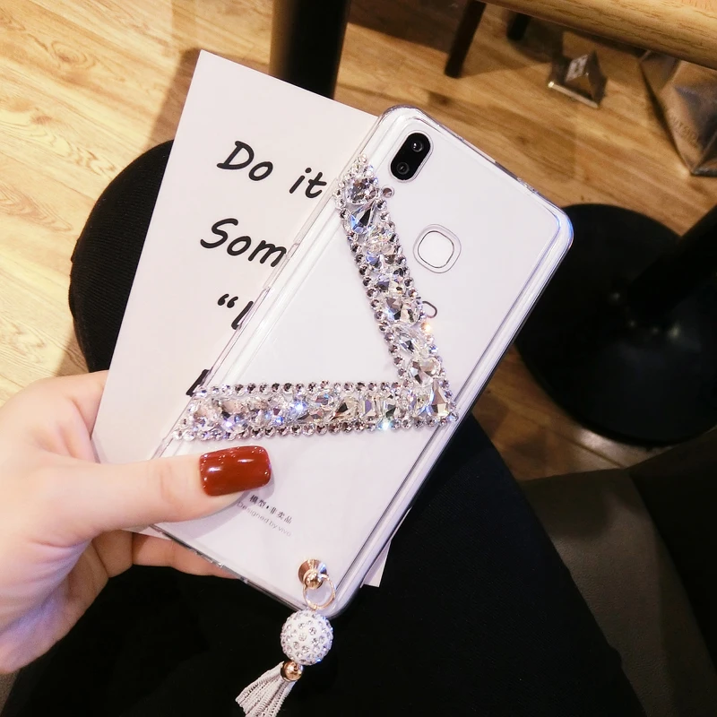 Прозрачный чехол с драгоценными камнями для Huawei P20 Pro Plus lite P10 Lite P10plus P30 P30pro Nova 3 3i 3E 4|Бамперы| |