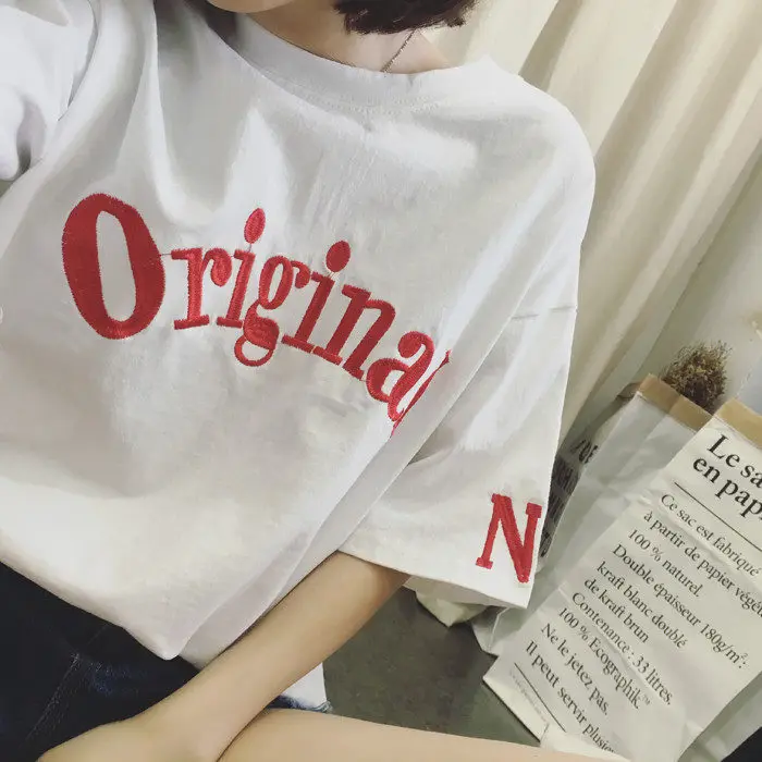 OSULIVAN Vogue T Shirt Women Angel Top Camiseta Mujer Friends Tshirt Tee Femme Letter Print Casual Streetwear Sweet | Женская одежда
