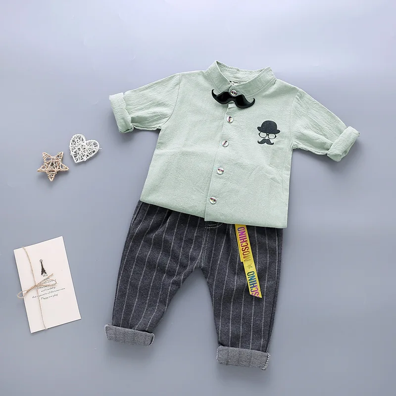 Комплект одежды для маленьких джентльменов комплекты из 2 предметов мальчиков