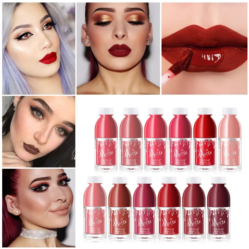 KISSBEAUTY матовый блеск для губ Макияж увлажнитель длительного действия