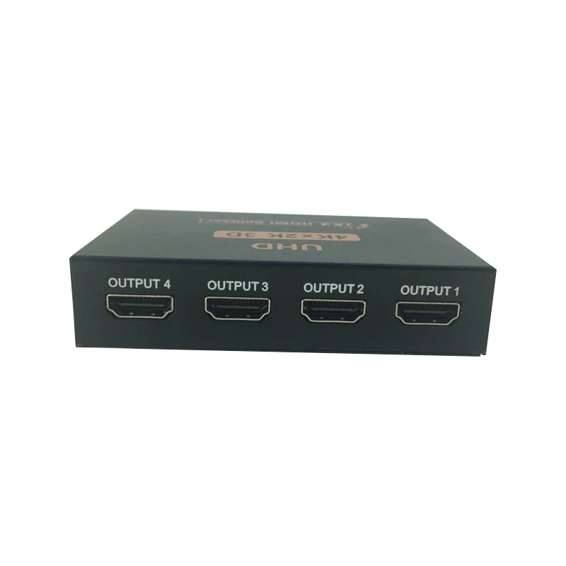 4K сплиттер UHD 3D HDMI 1X4 1X2 Переключатель усилитель повторителя для HDTV DVD PS3 Xbox|Кабели