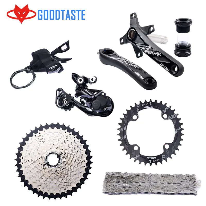 SHIMANO Deore M6000 1x10 10 s 20 30 велоцидада да bicicleta MTB группа набор 7 штукатурка atualizar eine partir de