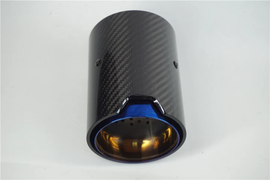 Внутренний диаметр 67 мм глянцевый наконечник из углеродного волокна для