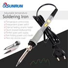 Паяльник Электрический, 220 В, 60 Вт, 900 м, с регулируемой температурой, для ЕССША
