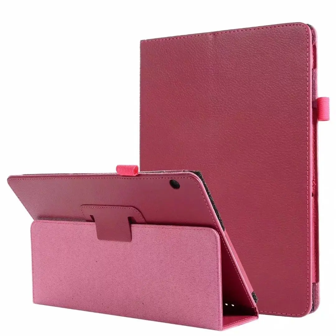 Case For 10.0" Huawei MediaPad T5 2018 Tablet Folding Stand PU Leather cover with Magnetic closure 10.1 Funda | Компьютеры и офис