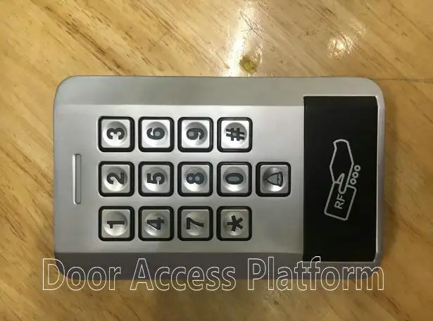 Контактный Код + EM ID 4000 пользователей 125 кГц идентификационная карта Автономная