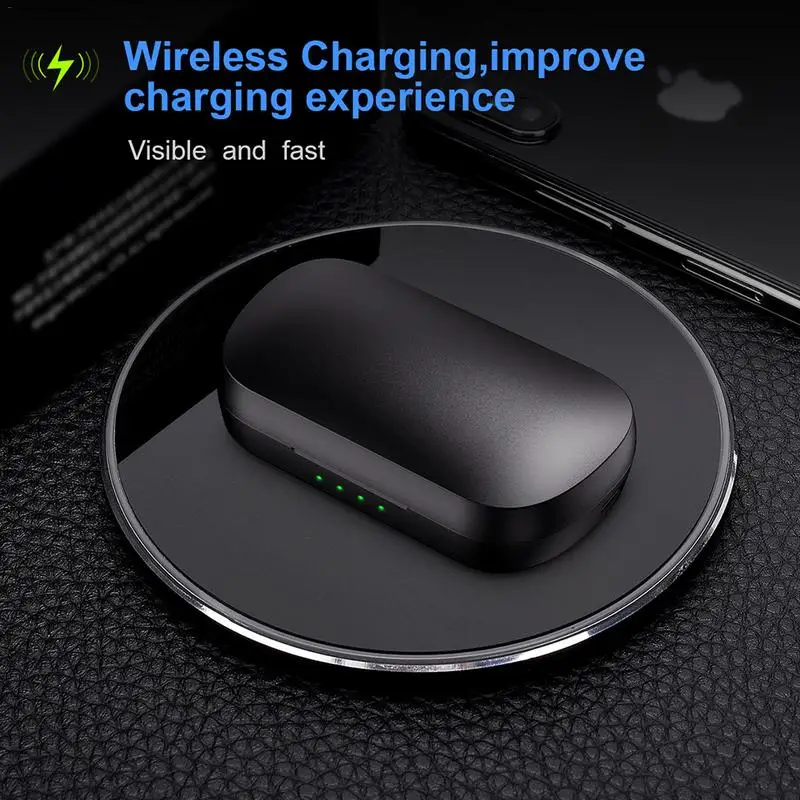 IP010 PLUS беспроводной зарядный чехол TWS Bluetooth наушники 5 0 глубокий бас Спортивные