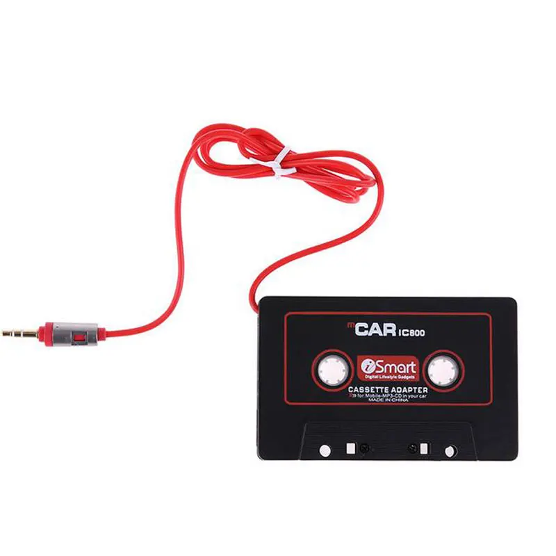 Новинка автомобильный адаптер кассеты Mp3 плеер конвертер для iPod iPhone MP3 AUX кабель CD