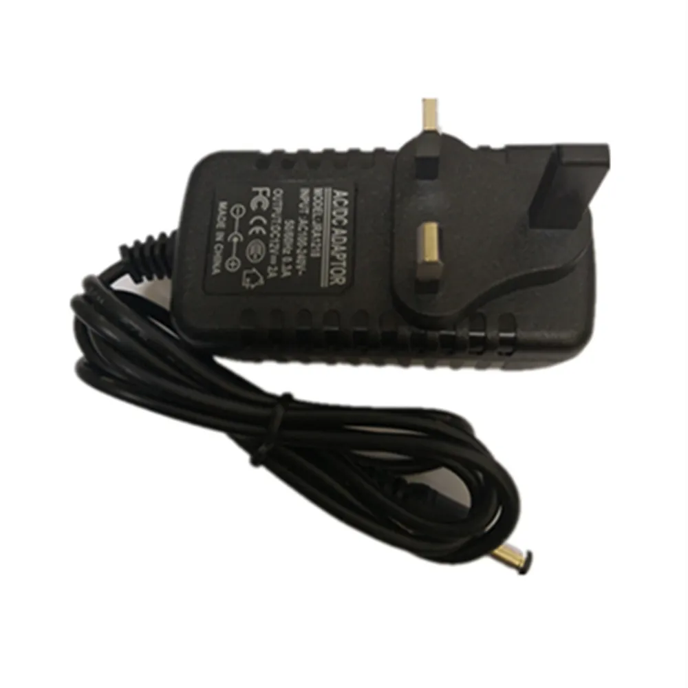 UKPlug адаптер Выход 12V2A 50/60Hz AC/DC Вход AC 100 V-240 V преобразователь 2000mA Питание CE