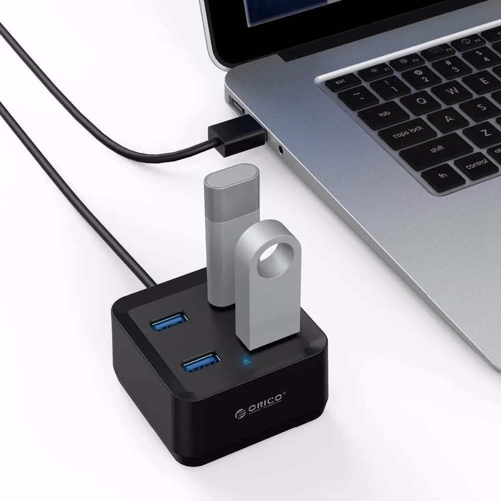 4 Портовый Концентратор ORICO с 3 футами кабеля USB/специально для настольного