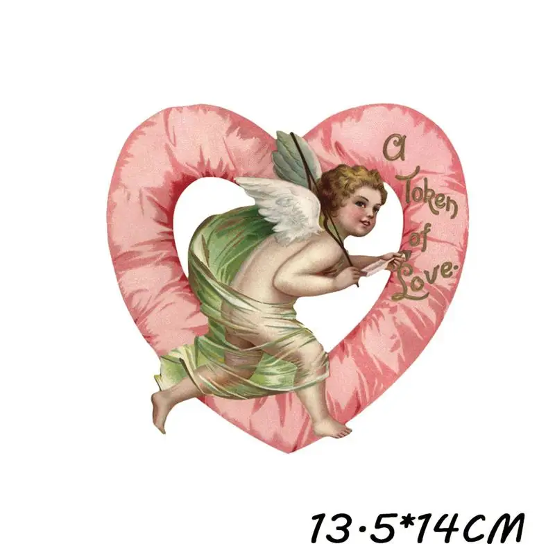 Детские термонаклейки с рисунком Angel Series термопечать сделай сам на рисунке