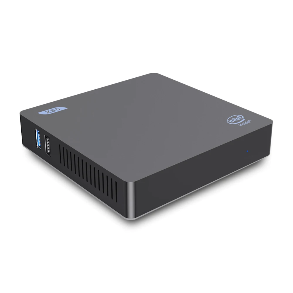Z85 Мини ПК 2 Гб 64 ТВ коробка с двойным экраном дисплей 5 8 ГГц Wi Fi Ethernet 1000Mbp Bluetooth 4 0