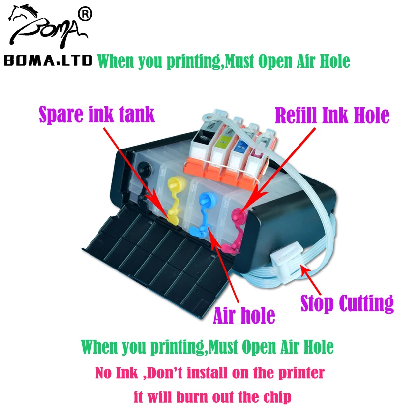 Новая прошивка BOMA.LTD 934 935 СНПЧ для HP Officejet Pro 6830 6830xl 6230 6835 6815 6812 с системой 935|ciss for