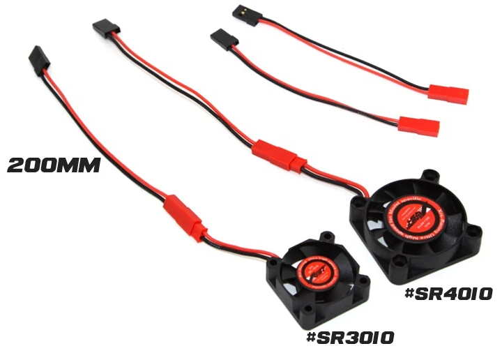 RC автомобиль XRS RACING высокоскоростной мотор вентилятора радиатора кулер для rc 1/10