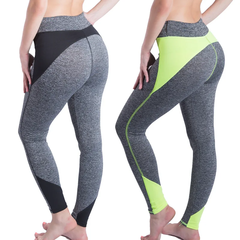 Европейские и американские модели Amazon Explosion цветные панельные штаны для бега