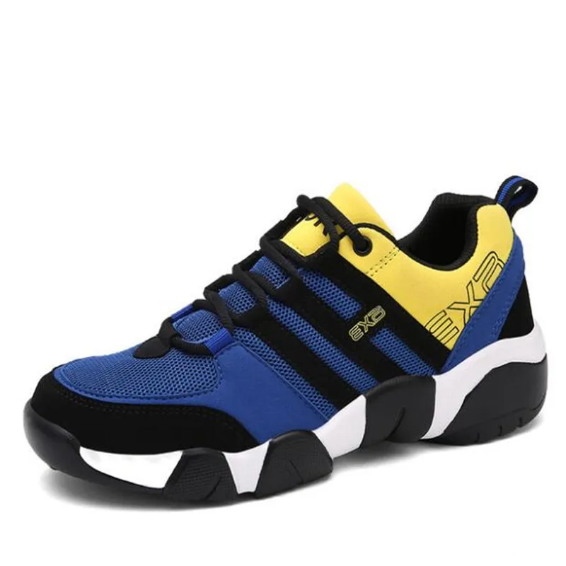 2019 Summer Breathable Soft Light Male Mesh Shoes For Men Adult Lace Up Sneakers Walking Casual Comfortable Footwear | Обувь