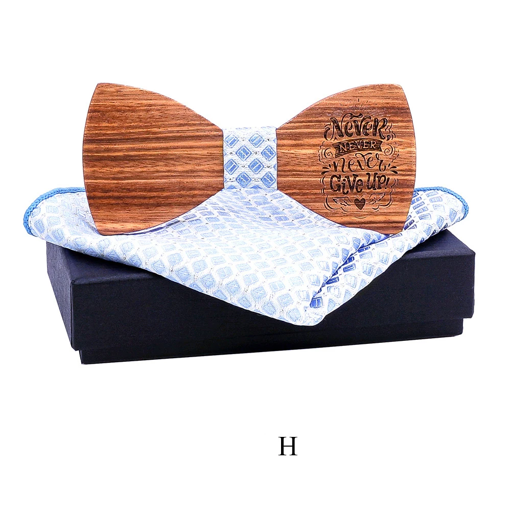 2019 Новое поступление ручной работы деревянный костюмная галстук бабочка мужской