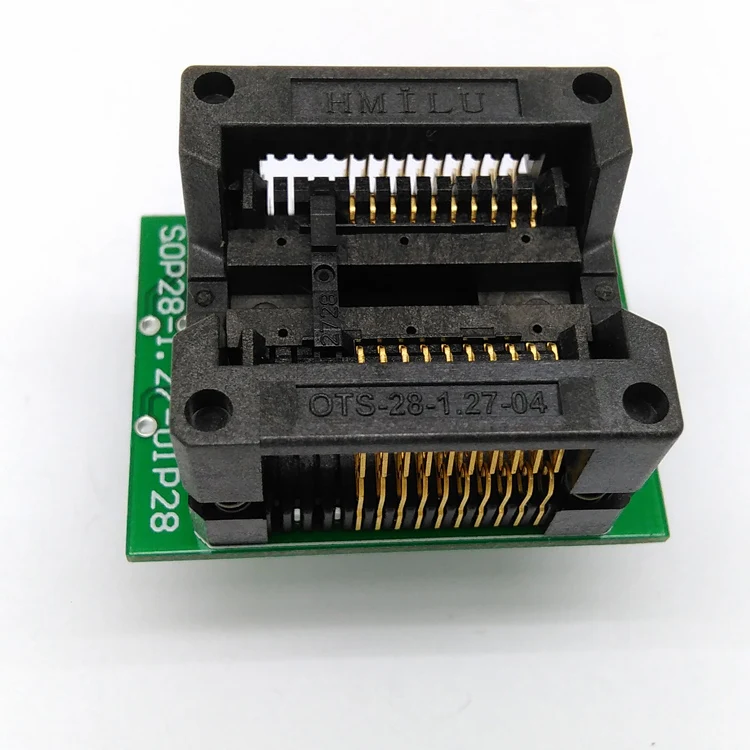 SOP20 SOIC20 SO20 к DIP20 программирующий сокет питч 1 27 мм IC тела Ширина 7 5 300mil Тесты гнездо