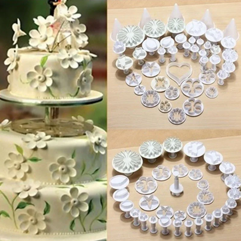 33 шт./компл. инструмент для выпечки желе конфеты марципан помадка Torte кухонные