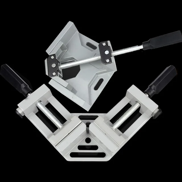 Алюминий одной ручкой с прямым углом 90 градусов зажим деревообрабатывающий