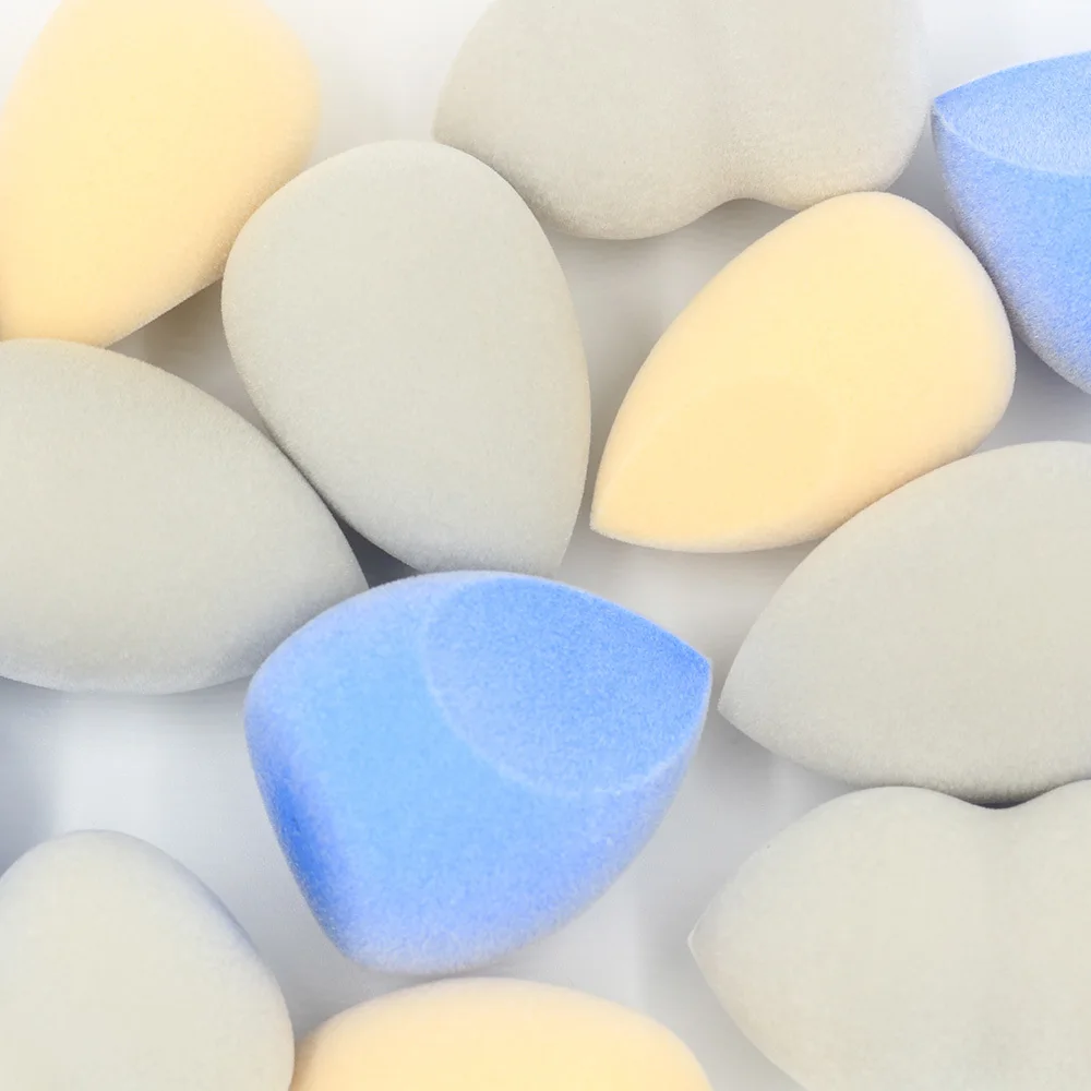 

O.two.o Makeup Sponge 4 Design Smooth Velvet Beauty Puff Microfiber Fluff Soft Non-latex Make Up Sponges Cosmetic Kit Maquiagem