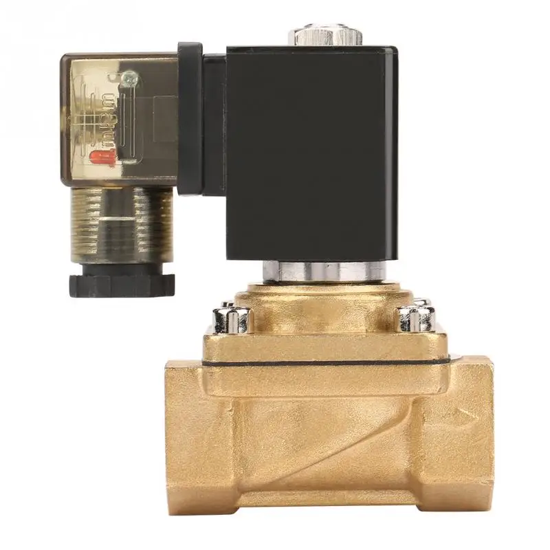 Электромагнитный клапан DC12V/24 V/AC110V/220 V PU220 02 G1/4 Интерфейс 2 способа прямого