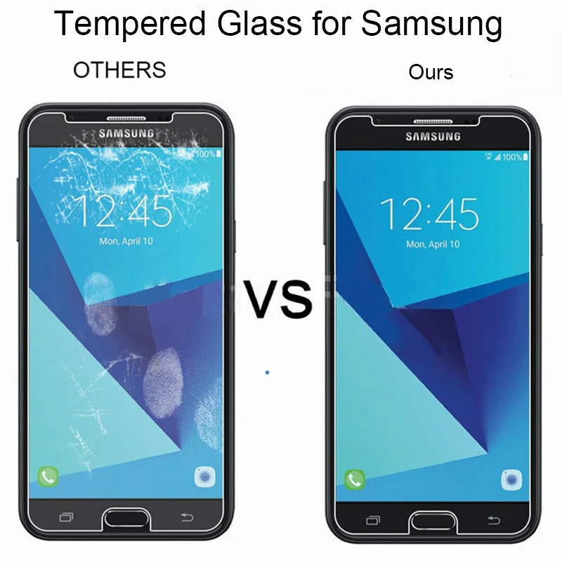 Закаленное стекло 9H для Samsung Galaxy J7 J5 J3 2016 2017 Защита экрана 2015 Prime J6 2018