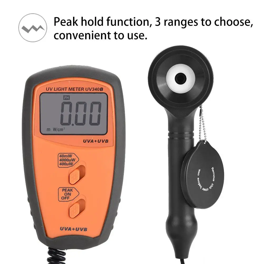 Luxmeter LX1010BS 3 1/2 измеритель освещенности с ЖК дисплеем|УФ-радиометры| |