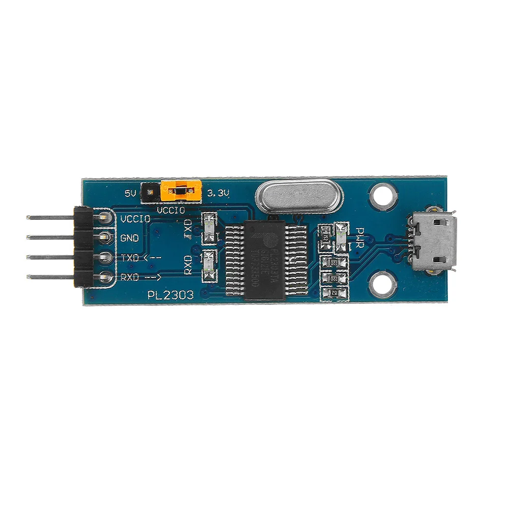 LEORY PL2303 USB к UART TTL конвертер мини плата LED TXD RXD PWR 3 V/5 V Выход серийный модуль