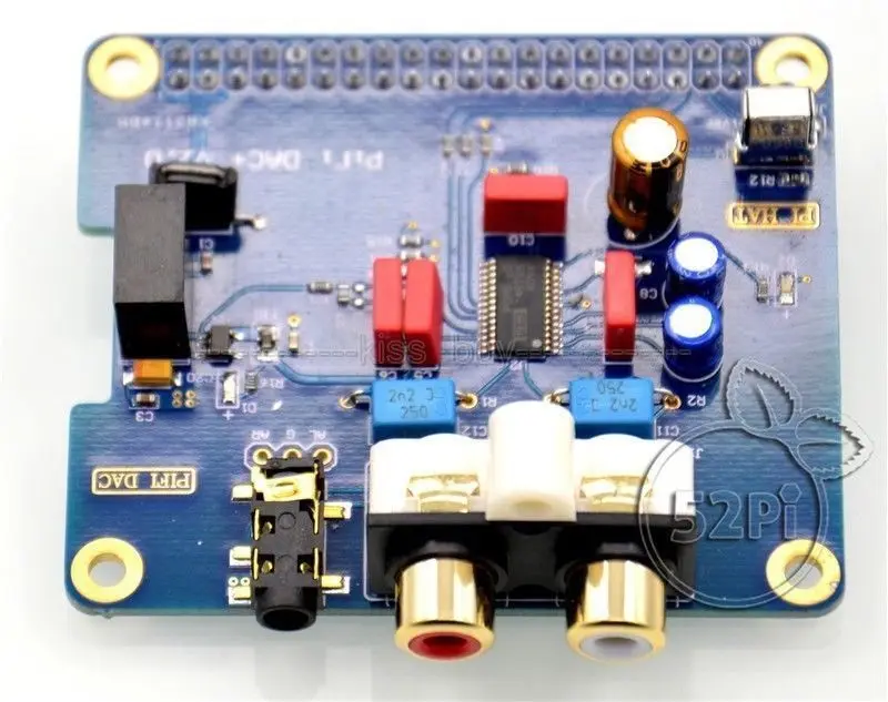 DYKB PCM5122 Raspberry pi B + 2/3B HIFI DAC звуковая карта цифровой аудио модуль интерфейс I2S