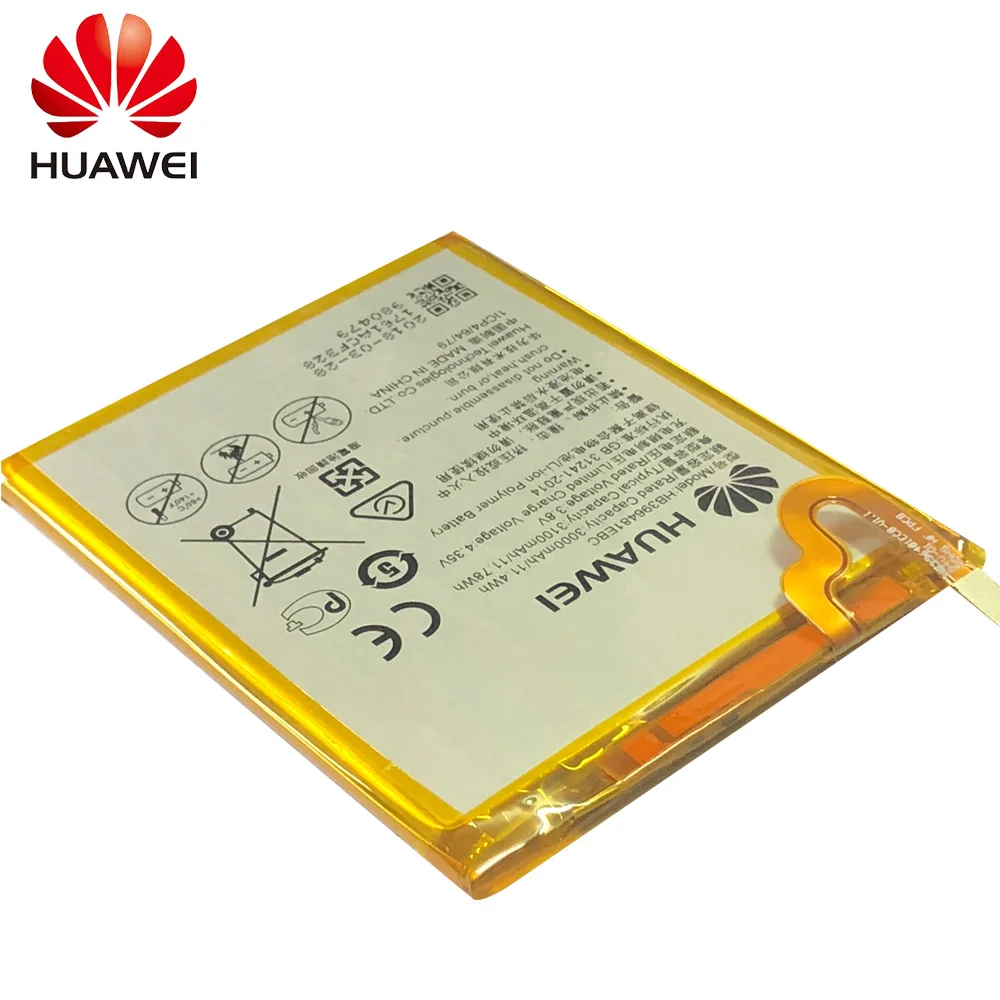Оригинальный аккумулятор HB396481EBC литий ионный для телефона Huawei ASCEND G7 PLUS HONOR 5X G8 G8X RIO