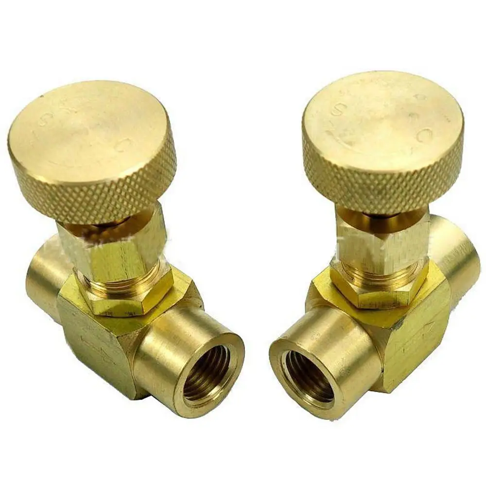 Прочный латунный игольчатый клапан 1/8 дюйма 1/4 3/8 NPT BSP 1000 фунтов на кв. дюйм