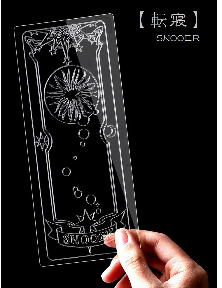 Аниме cardcaptor sakura KINOMOTO SAKURA clow card прозрачные карты косплей костюм реквизит |
