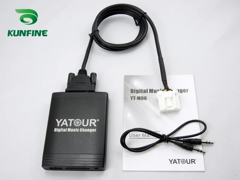 Автомобильный цифровой музыкальный адаптер USB SD Aux MP3 интерфейс стерео радио для