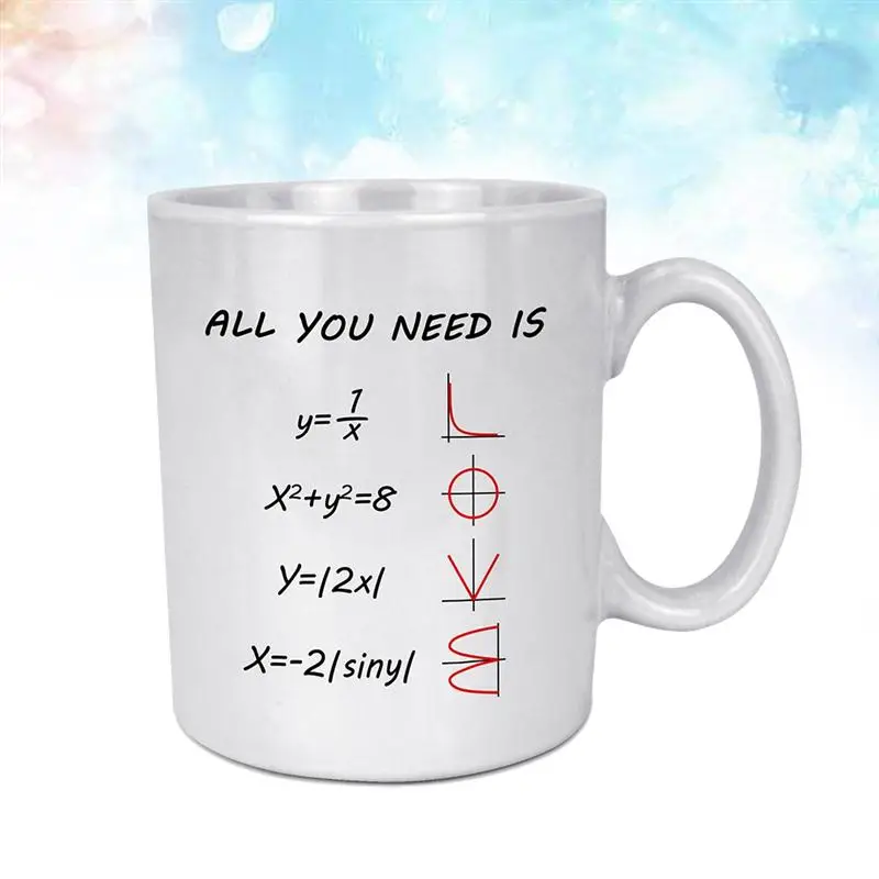 Кружка с узором LOVE Function фарфоровая кофейная чашка в европейском стиле кружка