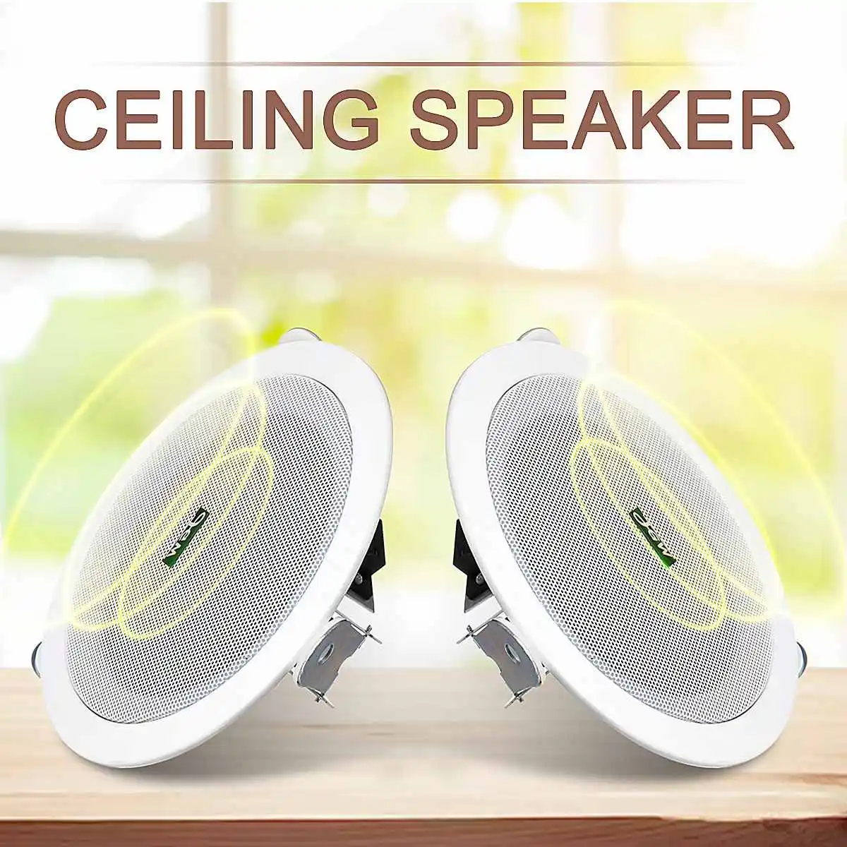 1 пара 5 дюймовых аудио стереозвуков компактная колонка - Цена: 2 440,99 руб.